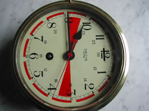 WW2 SMITHS ASTRAL RADIO ROOM CLOCK CIRCA 1944 - ADDITIONAL PHOTO 2