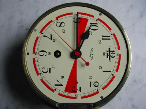 WW2 SMITHS ASTRAL RADIO ROOM CLOCK CIRCA 1944 - ADDITIONAL PHOTO 4