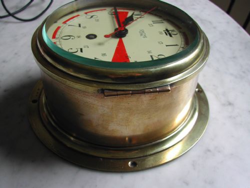 WW2 SMITHS ASTRAL RADIO ROOM CLOCK CIRCA 1944 - ADDITIONAL PHOTO 3