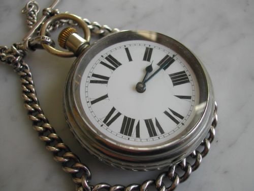 rare london south west region railway goods yard pocket watchno 3210 pre 1922 - CATEGORY: ANTIQUE CLOCKS - DATED 