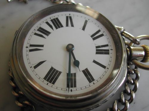 RARE LONDON SOUTH WEST REGION RAILWAY GOODS YARD POCKET WATCHNO 3210 PRE 1922 - ADDITIONAL PHOTO 1