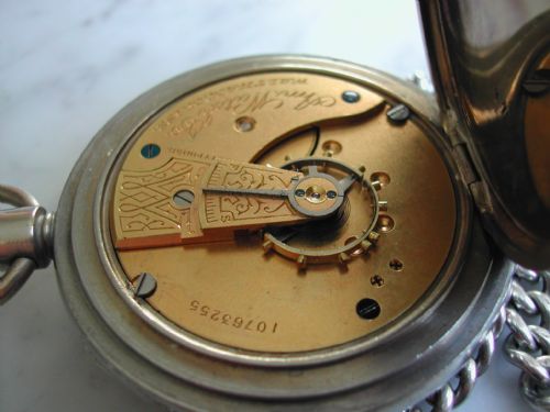 RARE LONDON SOUTH WEST REGION RAILWAY GOODS YARD POCKET WATCHNO 3210 PRE 1922 - ADDITIONAL PHOTO 4