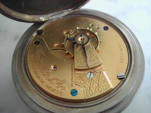 RARE LONDON SOUTH WEST REGION RAILWAY GOODS YARD POCKET WATCHNO 3210 PRE 1922 - ADDITIONAL PHOTO 5