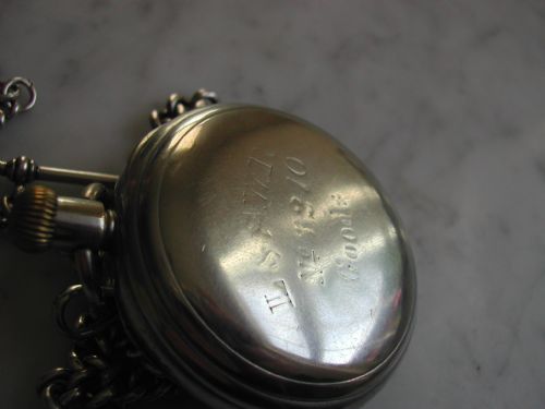 RARE LONDON SOUTH WEST REGION RAILWAY GOODS YARD POCKET WATCHNO 3210 PRE 1922 - ADDITIONAL PHOTO 8