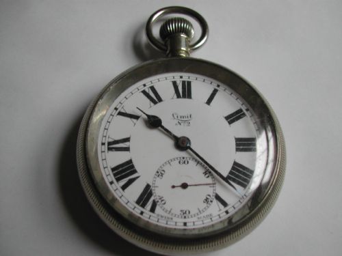 british rail southern region pocket watch by limit no 5596 post 1948 - CATEGORY: ANTIQUE CLOCKS - DATED 1940