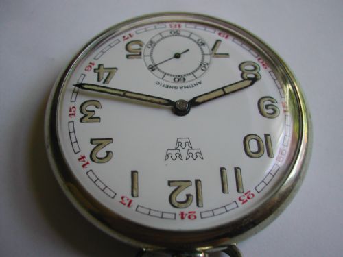RARE FINE SWEDISH MILITARY ISSUE POCKET WATCH CIRCA 1944 - ADDITIONAL PHOTO 2