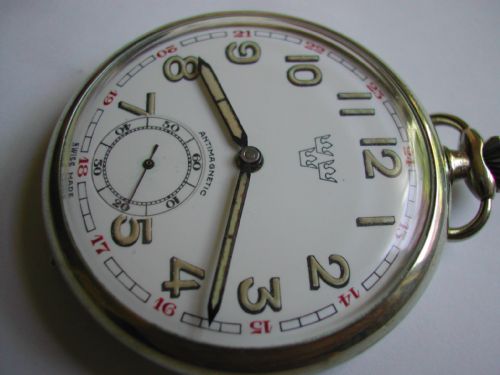 RARE FINE SWEDISH MILITARY ISSUE POCKET WATCH CIRCA 1944 - ADDITIONAL PHOTO 3