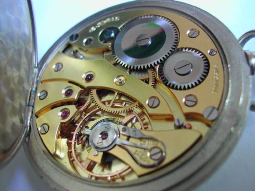 RARE FINE SWEDISH MILITARY ISSUE POCKET WATCH CIRCA 1944 - ADDITIONAL PHOTO 9
