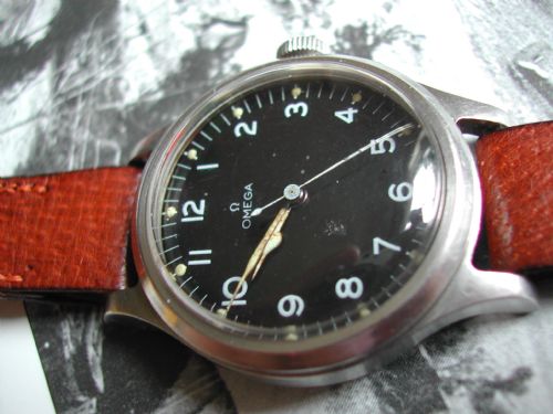 OMEGA 1956 MILITARY ISSUE PILOTS WATCH REF 3566 DATED 1956 - ADDITIONAL PHOTO 2