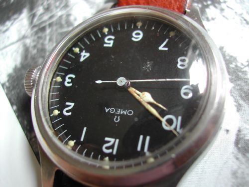 OMEGA 1956 MILITARY ISSUE PILOTS WATCH REF 3566 DATED 1956 - ADDITIONAL PHOTO 3
