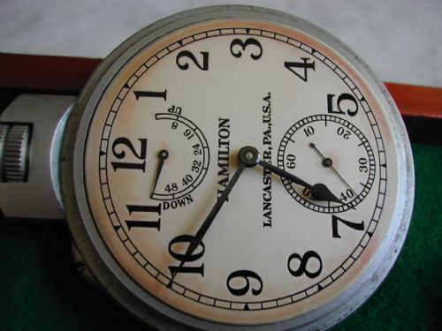 WW2 HAMILTON ADMIRALTY ISSUE CHRONOMETER GRADE HS2 DECK WATCH AND INNER AND OUTER BOX SET DATING TO 1942 - ADDITIONAL PHOTO 10