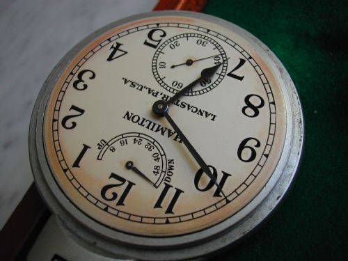 WW2 HAMILTON ADMIRALTY ISSUE CHRONOMETER GRADE HS2 DECK WATCH AND INNER AND OUTER BOX SET DATING TO 1942 - ADDITIONAL PHOTO 11