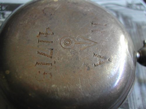 ROTHERHAMS PRE WW1 ROYAL ARTILLERY ISSUE KEYWOUND SILVER HUNTER POCKET WATCH - ADDITIONAL PHOTO 2