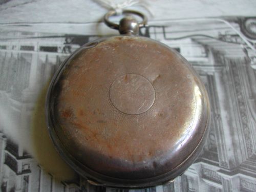 ROTHERHAMS PRE WW1 ROYAL ARTILLERY ISSUE KEYWOUND SILVER HUNTER POCKET WATCH - ADDITIONAL PHOTO 3