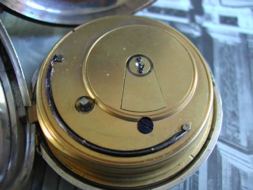 ROTHERHAMS PRE WW1 ROYAL ARTILLERY ISSUE KEYWOUND SILVER HUNTER POCKET WATCH - ADDITIONAL PHOTO 4
