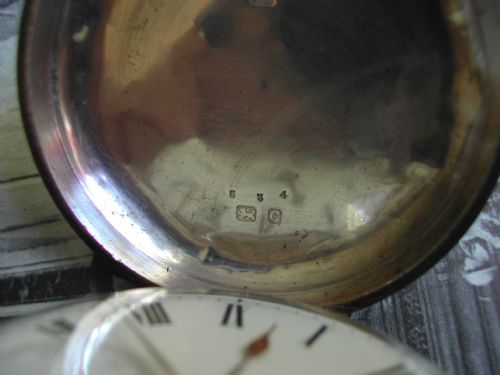 ROTHERHAMS PRE WW1 ROYAL ARTILLERY ISSUE KEYWOUND SILVER HUNTER POCKET WATCH - ADDITIONAL PHOTO 6