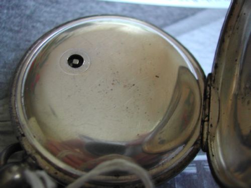 ROTHERHAMS PRE WW1 ROYAL ARTILLERY ISSUE KEYWOUND SILVER HUNTER POCKET WATCH - ADDITIONAL PHOTO 9