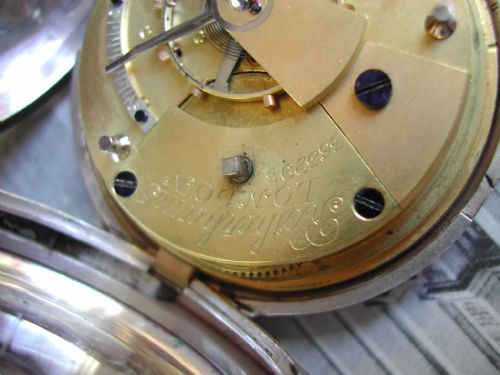 ROTHERHAMS PRE WW1 ROYAL ARTILLERY ISSUE KEYWOUND SILVER HUNTER POCKET WATCH - ADDITIONAL PHOTO 11