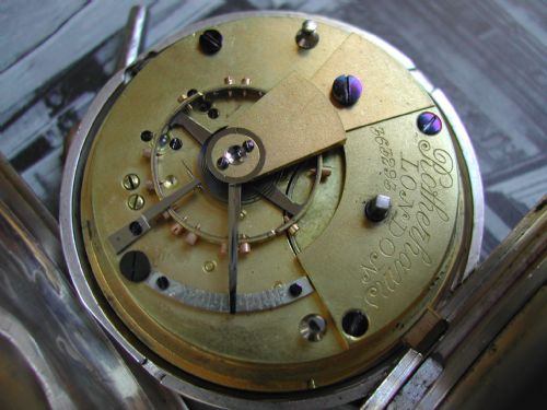ROTHERHAMS PRE WW1 ROYAL ARTILLERY ISSUE KEYWOUND SILVER HUNTER POCKET WATCH - ADDITIONAL PHOTO 12
