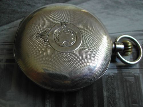OMEGA MILITARY RELATED SILVER HALF HUNTER POCKET WATCH CIRCA 1910 - ADDITIONAL PHOTO 3