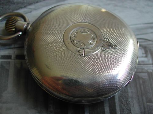 OMEGA MILITARY RELATED SILVER HALF HUNTER POCKET WATCH CIRCA 1910 - ADDITIONAL PHOTO 4