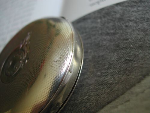 OMEGA MILITARY RELATED SILVER HALF HUNTER POCKET WATCH CIRCA 1910 - ADDITIONAL PHOTO 6