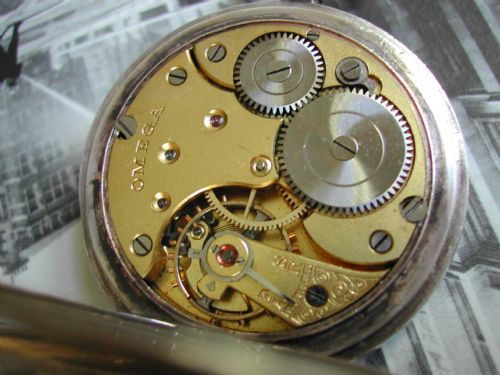 OMEGA MILITARY RELATED SILVER HALF HUNTER POCKET WATCH CIRCA 1910 - ADDITIONAL PHOTO 12