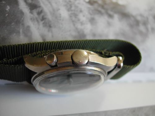 SWEDISH MILITARY ISSUE LEMANIA CHRONOGRAPH VERSION TG195 NO 571935 - ADDITIONAL PHOTO 3