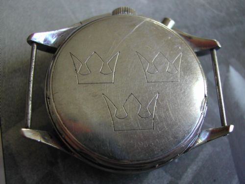 SWEDISH MILITARY ISSUE LEMANIA CHRONOGRAPH VERSION TG195 NO 571935 - ADDITIONAL PHOTO 5