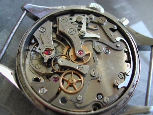 SWEDISH MILITARY ISSUE LEMANIA CHRONOGRAPH VERSION TG195 NO 571935 - ADDITIONAL PHOTO 10