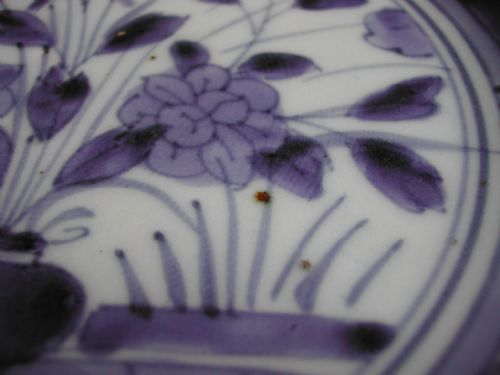 JAPANESE ARITA BLUE AND WHITE DISH SECOND HALF 17TH CENTURY - ADDITIONAL PHOTO 5