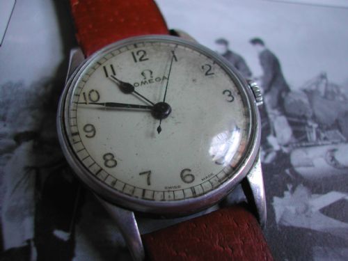OMEGA WW2 ISSUE PILOTS WATCH CIRCA 1942 - ADDITIONAL PHOTO 1