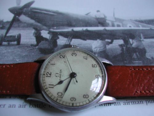 OMEGA WW2 ISSUE PILOTS WATCH CIRCA 1942 - ADDITIONAL PHOTO 2
