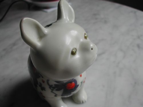 JAPANESE IMARI PORCELAIN MODEL OF A CAT 19TH CENTURY - ADDITIONAL PHOTO 8