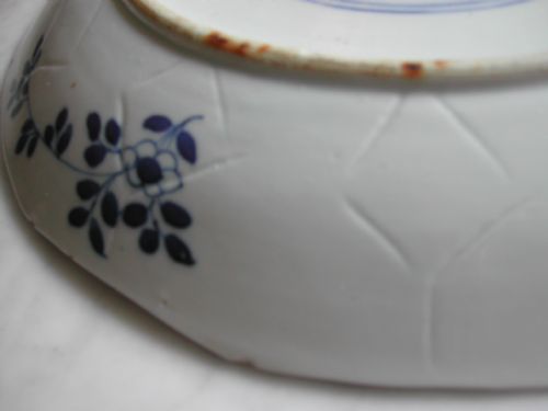 RARE CHINESE BLUE AND WHITE 12 SIDED DISH FOUR CHARACTER MARK KANGXI AND OF THE PERIOD - ADDITIONAL PHOTO 7