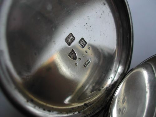 THOMAS RUSSELL SILVER CENTRE SECONDS CHRONOGRAPH NO 83109 LATE VICTORIAN - ADDITIONAL PHOTO 9