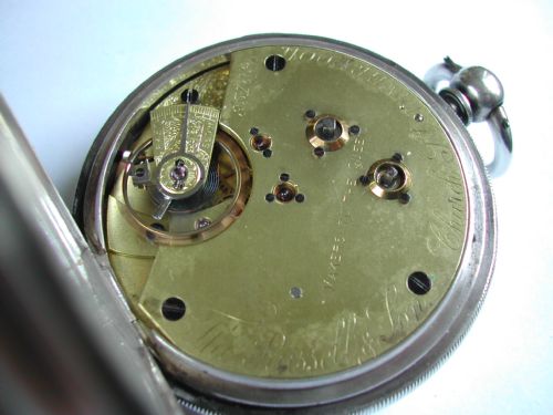THOMAS RUSSELL SILVER CENTRE SECONDS CHRONOGRAPH NO 83109 LATE VICTORIAN - ADDITIONAL PHOTO 12