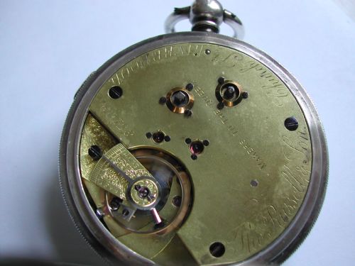 THOMAS RUSSELL SILVER CENTRE SECONDS CHRONOGRAPH NO 83109 LATE VICTORIAN - ADDITIONAL PHOTO 14