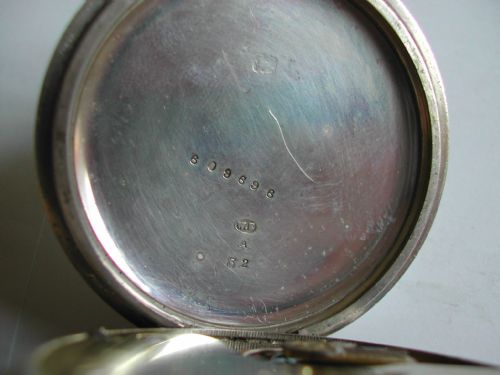 W EHEHARDT BRITISH ROYAL NAVAL ADMIRALTY ISSUED SILVER CASED DECK WATCH NO 609696 DATING TO MAY 1918 - ADDITIONAL PHOTO 9