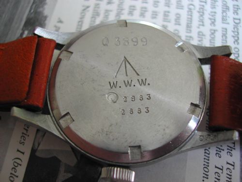 VERY FINE WW2 LEMANIA WWW MILITARY ISSUED WATCH WITH MATCHING NUMBERS CIRCA 1945 - ADDITIONAL PHOTO 6
