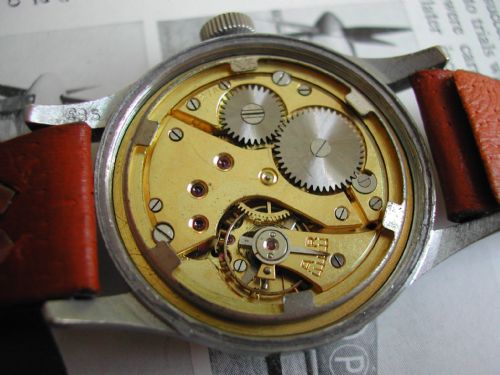 VERY FINE WW2 LEMANIA WWW MILITARY ISSUED WATCH WITH MATCHING NUMBERS CIRCA 1945 - ADDITIONAL PHOTO 10