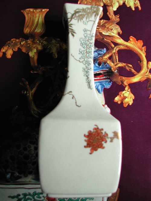 A VERY FINE YABU MEIZAN JAPANESE SATSUMA VASE MEIJI PERIOD - ADDITIONAL PHOTO 4