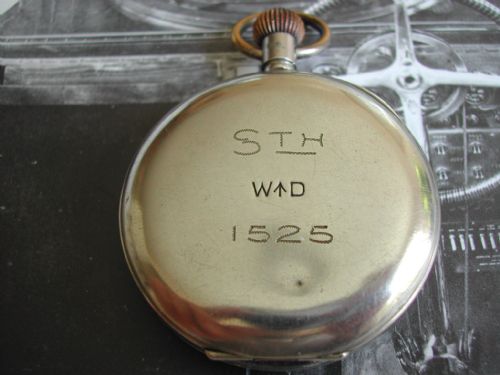 VERY RARE WW1 ROYAL FLYING CORPS 8 DAY COCKPIT POCKET WATCH BY H W WILLIAMSON LTD CIRCA 1917 - ADDITIONAL PHOTO 3