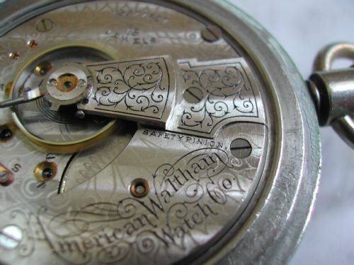 A RARE LONDON SOUTH WESTERN RAILWAY GUARDS OR STATION MASTERS POCKET WATCH BY WALTHAM PRE 1922 - ADDITIONAL PHOTO 10