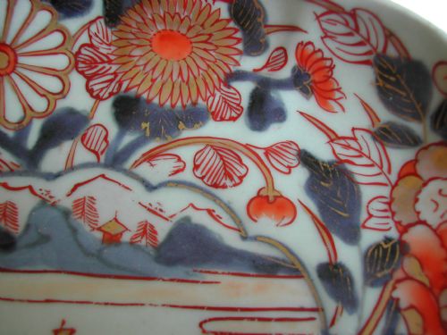 A GOOD JAPANESE IMARI PETAL SHAPE LOBBED DISH EARLY 18TH CENTURY - ADDITIONAL PHOTO 10