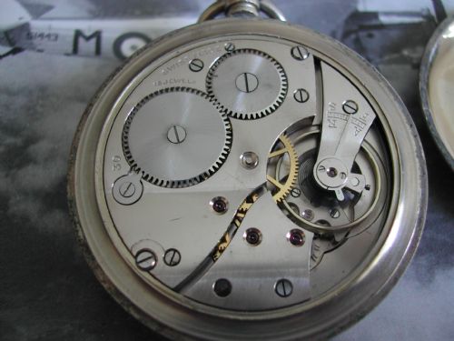 A GOOD WW2 RAF ISSUE POCKET WATCH BY PRINGLE DATED 1941 - ADDITIONAL PHOTO 7