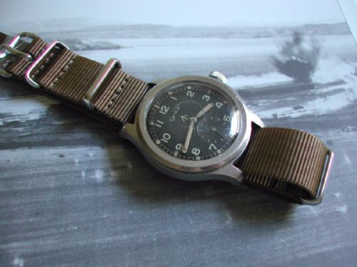 ww2 military issue cyma www watch circa 1944 - CATEGORY: ANTIQUE CLOCKS - DATED 1940