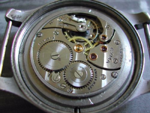 WW2 MILITARY ISSUE CYMA WWW WATCH CIRCA 1944 - ADDITIONAL PHOTO 4