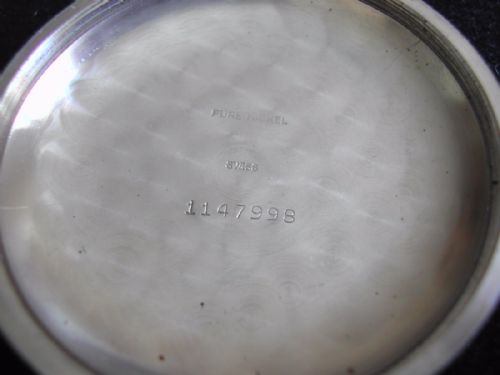 GWR GREAT WESTERN RAILWAY STATION MASTER OR GUARDS POCKET WATCH BY RECORD AND SILVER CHAIN PRE 1948 - ADDITIONAL PHOTO 8