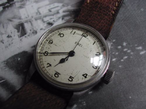 VERY RARE WW2 RAF ISSUE EBEL PILOTS WATCH DATED 1942 - ADDITIONAL PHOTO 2